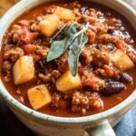 Apple Sage Turkey Chili