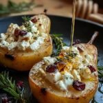Baked Pears Feta Honey