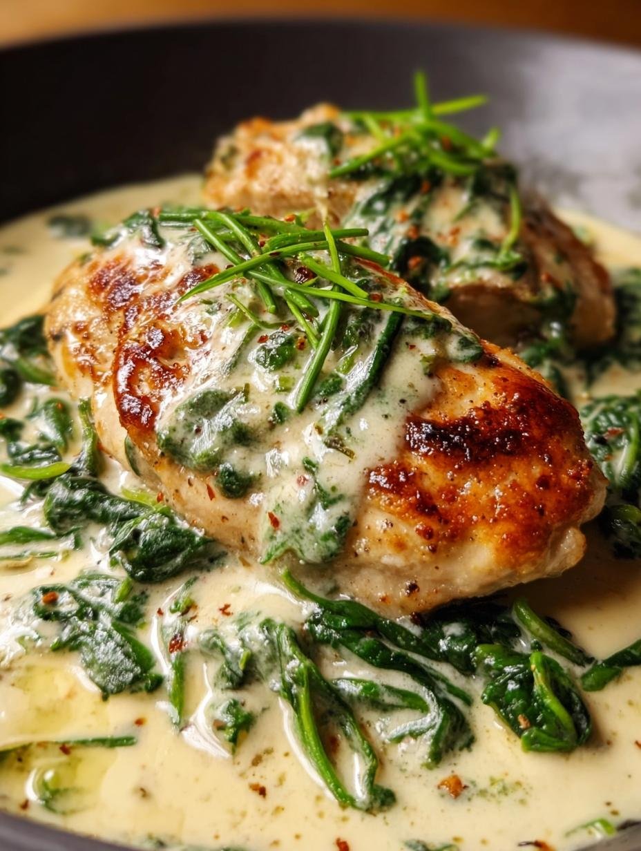Chicken Florentine: Divine 1-Pan Meal 3 Chicken Florentine: Divine 1-Pan Meal - Chicken Florentine - additional detail