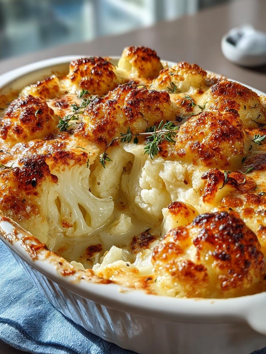 Best Creamy Cauliflower Gratin with Gruyère for Thanksgiving 3 Best Creamy Cauliflower Gratin with Gruyère for Thanksgiving - Creamy Cauliflower Gratin with - additional detail