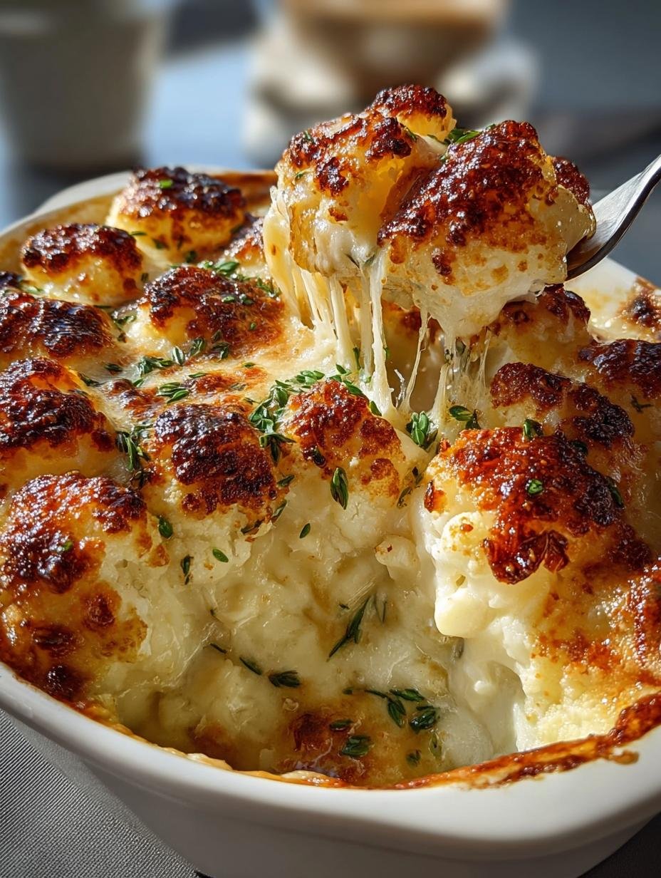 Best Creamy Cauliflower Gratin with Gruyère for Thanksgiving 1 Creamy Cauliflower Gratin with