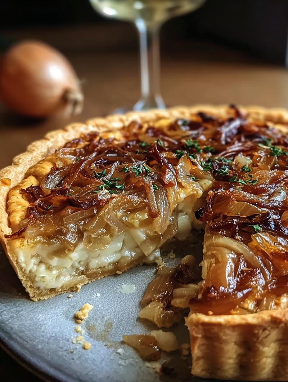 Perfect German Onion Tart: 1 Amazing Recipe 3 Perfect German Onion Tart: 1 Amazing Recipe - German Onion Tart - additional detail
