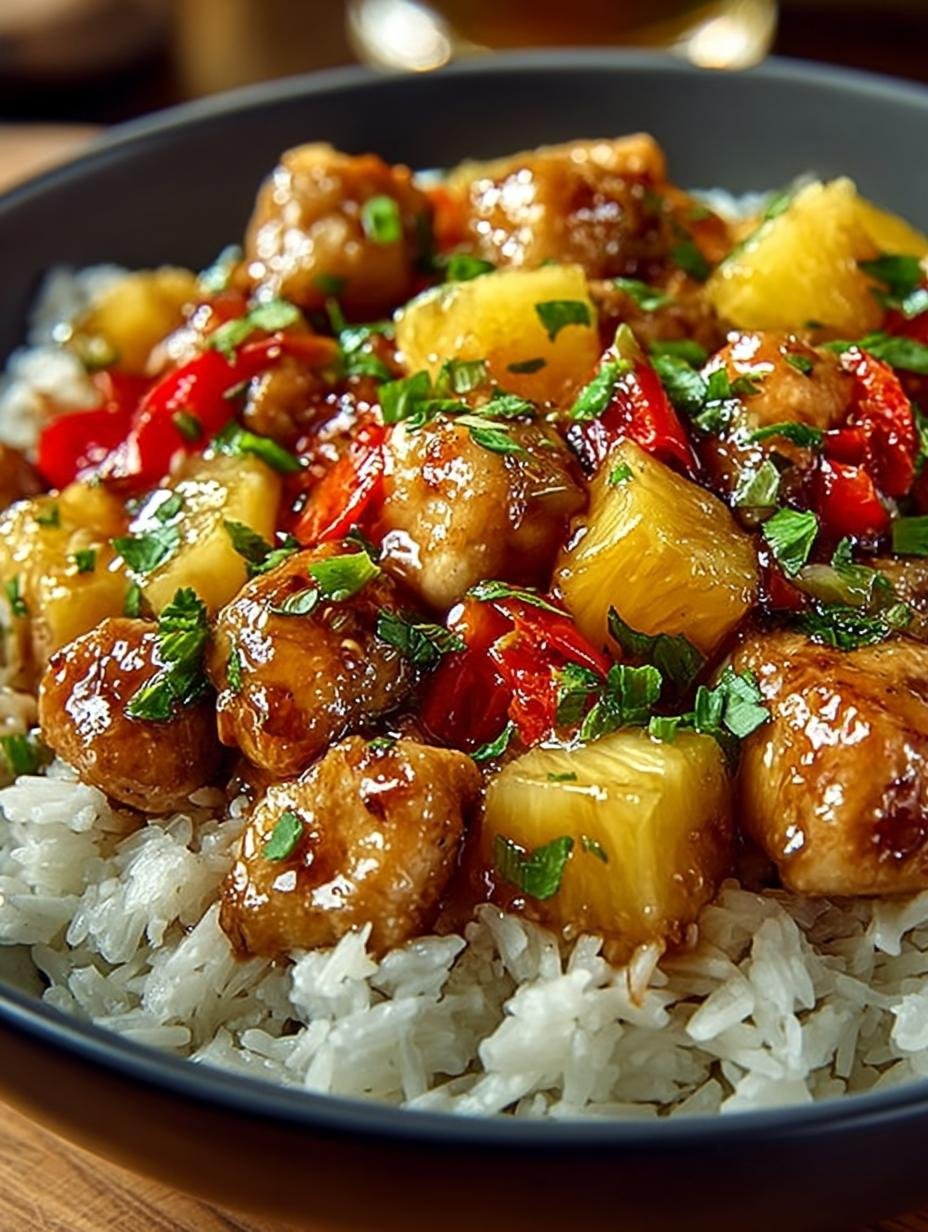 Sweet Savory Pineapple Chicken: 7 Irresistible Flavors - Sweet Savory Pineapple Chicken - main visual representation