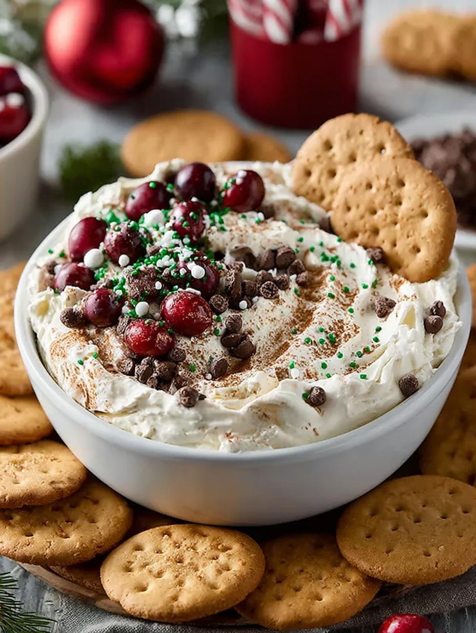 Delicious Christmas Cookie Dough Dip for Holiday Fun 3 Delicious Christmas Cookie Dough Dip for Holiday Fun - Christmas Cookie Dough Dip - additional detail