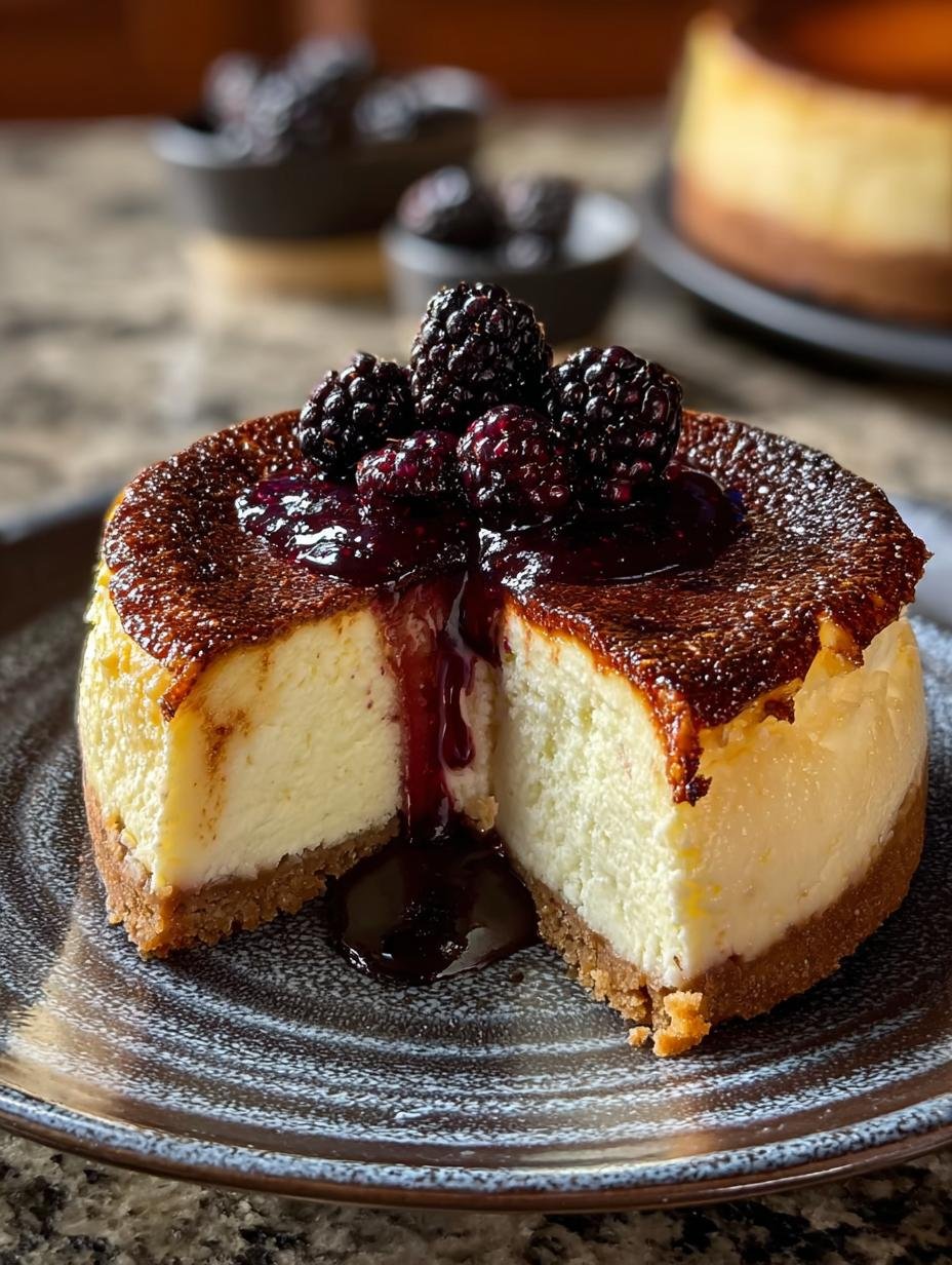Luxurious London Fog Basque Cheesecake with Sauce 3 Luxurious London Fog Basque Cheesecake with Sauce - London Fog Basque Cheesecake - additional detail