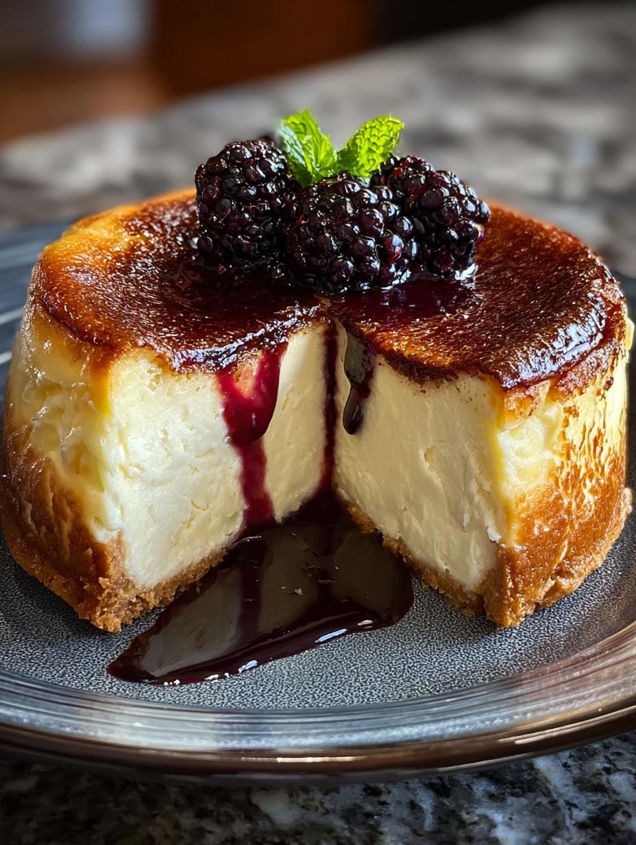 Luxurious London Fog Basque Cheesecake with Sauce 1 London Fog Basque Cheesecake