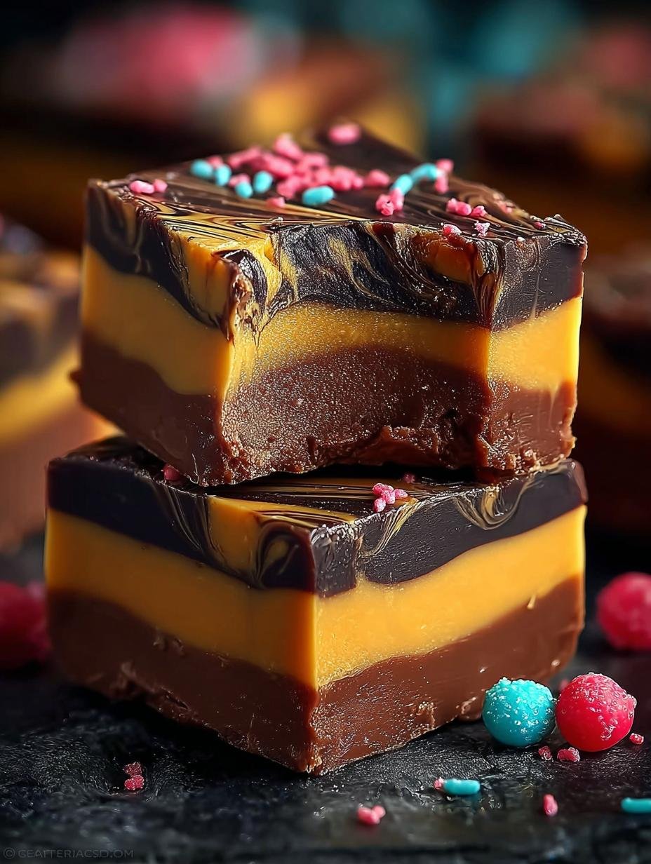 Spooky Halloween Fudge Treat