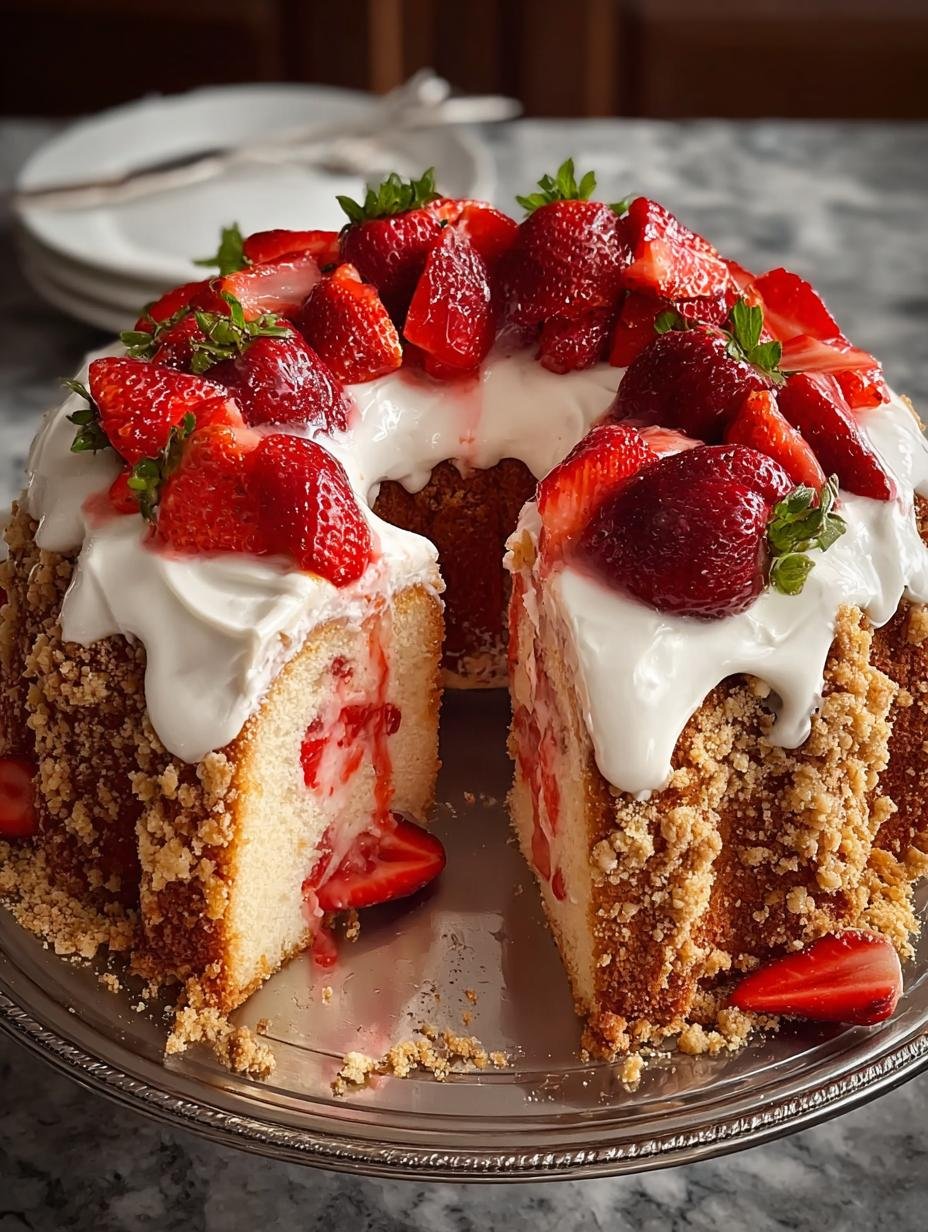 Strawberry Crunch Pound Cake: 12 Reasons to Love It 3 Strawberry Crunch Pound Cake: 12 Reasons to Love It - Strawberry Crunch Pound Cake - additional detail