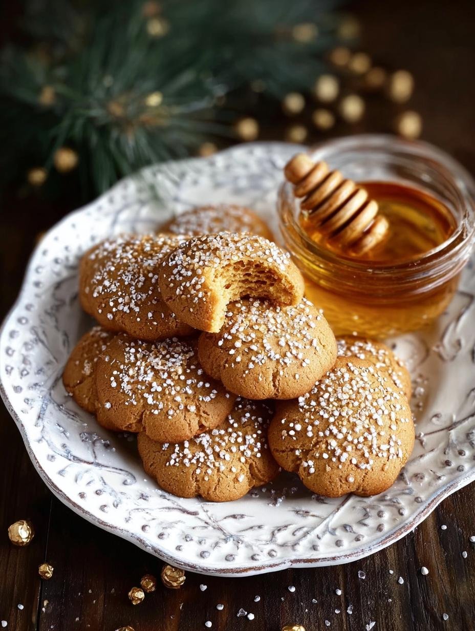 Delightful Traditional Greek Honey Cookies Recipe 3 Delightful Traditional Greek Honey Cookies Recipe - Traditional Greek Honey Cookies - additional detail