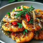 Vegan Crispy Black Pepper