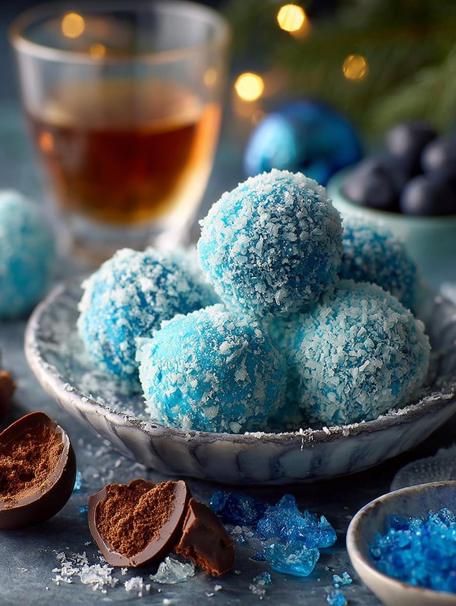Blue Christmas Truffles: 5 Festive Treats to Delight 2 Blue Christmas Truffles: 5 Festive Treats to Delight - Blue Christmas Truffles - main visual representation