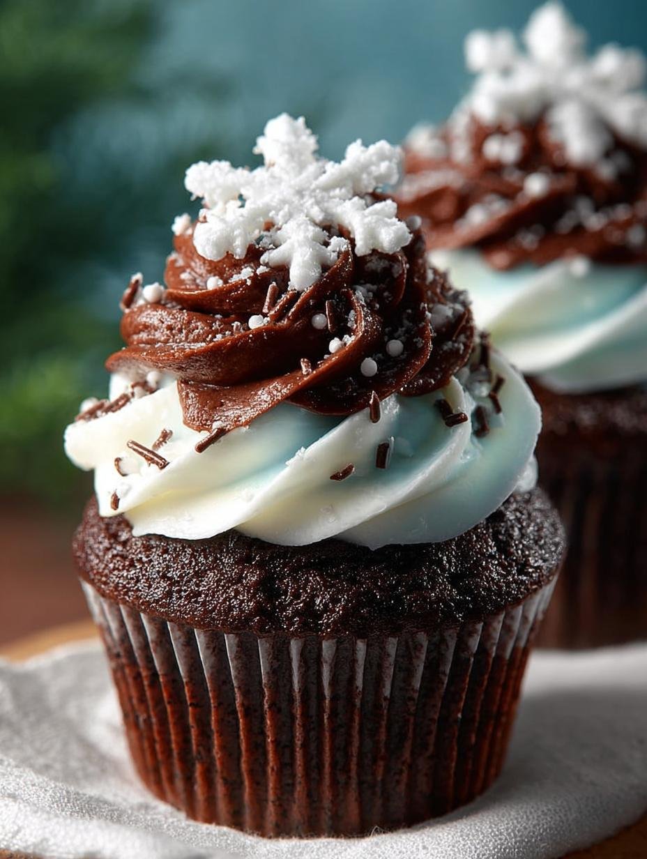 Chocolate Cupcakes with Vanilla Buttercream Delight 2 Chocolate Cupcakes with Vanilla Buttercream Delight - Chocolate Cupcakes with Vanilla - main visual representation