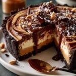 Chocolate Peanut Butter Swirl Tart: Indulge in Bliss 4 Chocolate Peanut Butter Swirl