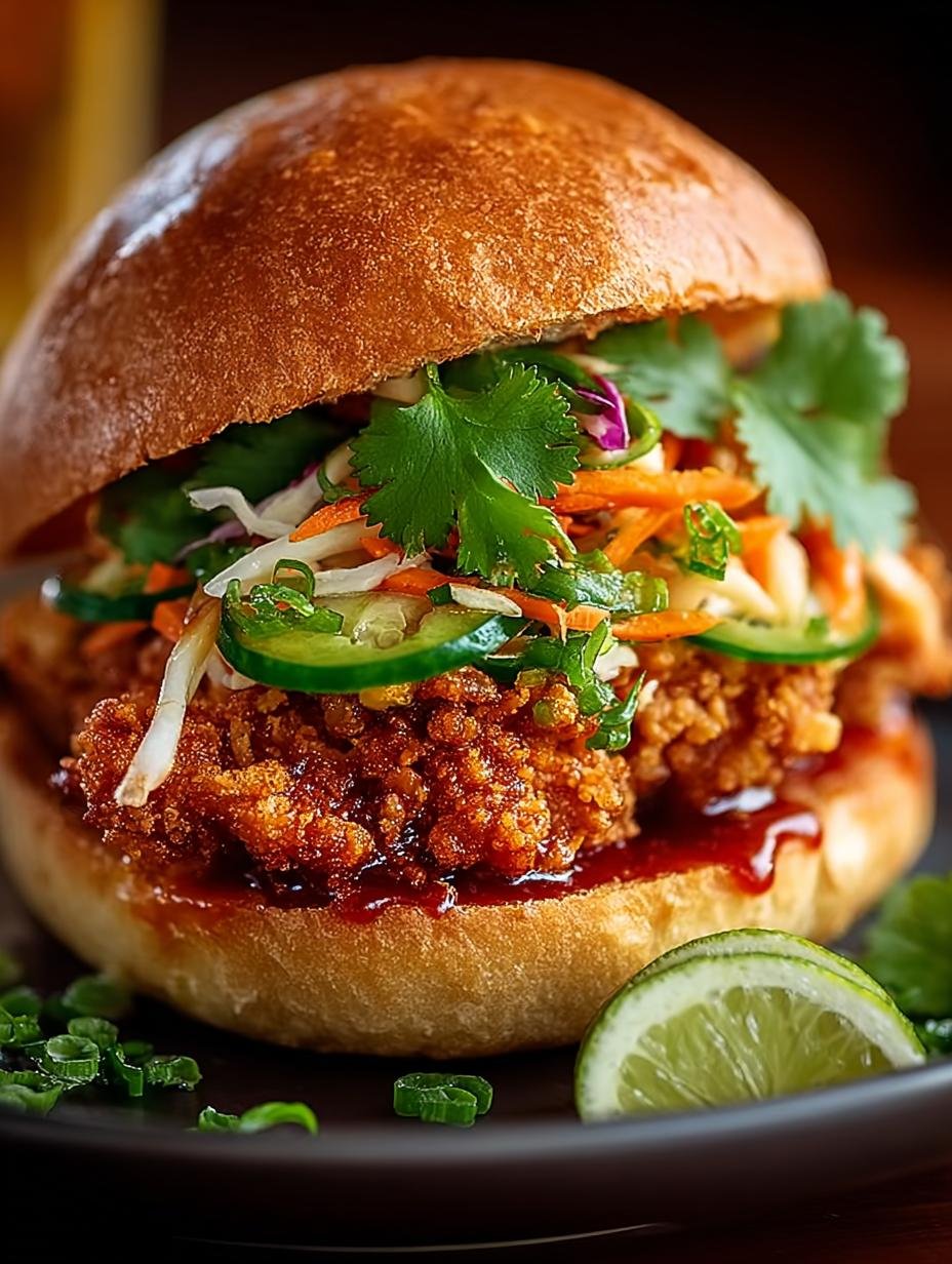 Thai Fried Chicken Sandwich