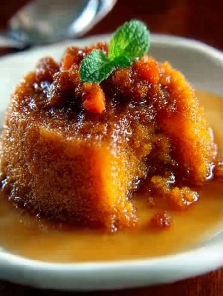 Carrot Pudding with Brown Sugar Sauce: 7 Reasons to Indulge 2 Carrot Pudding with Brown Sugar Sauce: 7 Reasons to Indulge - Carrot Pudding with Brown - main visual representation