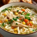 Chicken Corn Noodle Soup