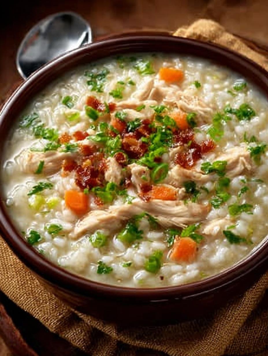 Crack Chicken Rice Soup: 5 Irresistible Comforting Recipes 3 Step-by-step preparation of Crack Chicken Rice Soup with ingredients