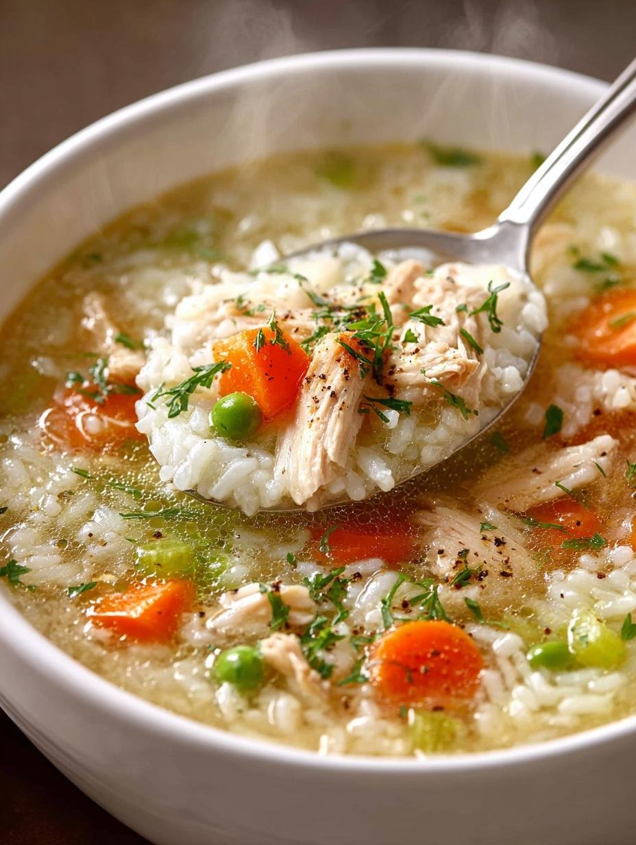 Creamy Chicken Rice Soup: 7 Steps to Comforting Goodness 1 Creamy Chicken Rice Soup