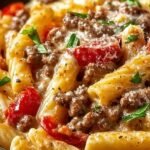 Creamy Rotel Pasta with Ground Beef: 10-Minute Delight 4 Creamy Rotel Pasta with