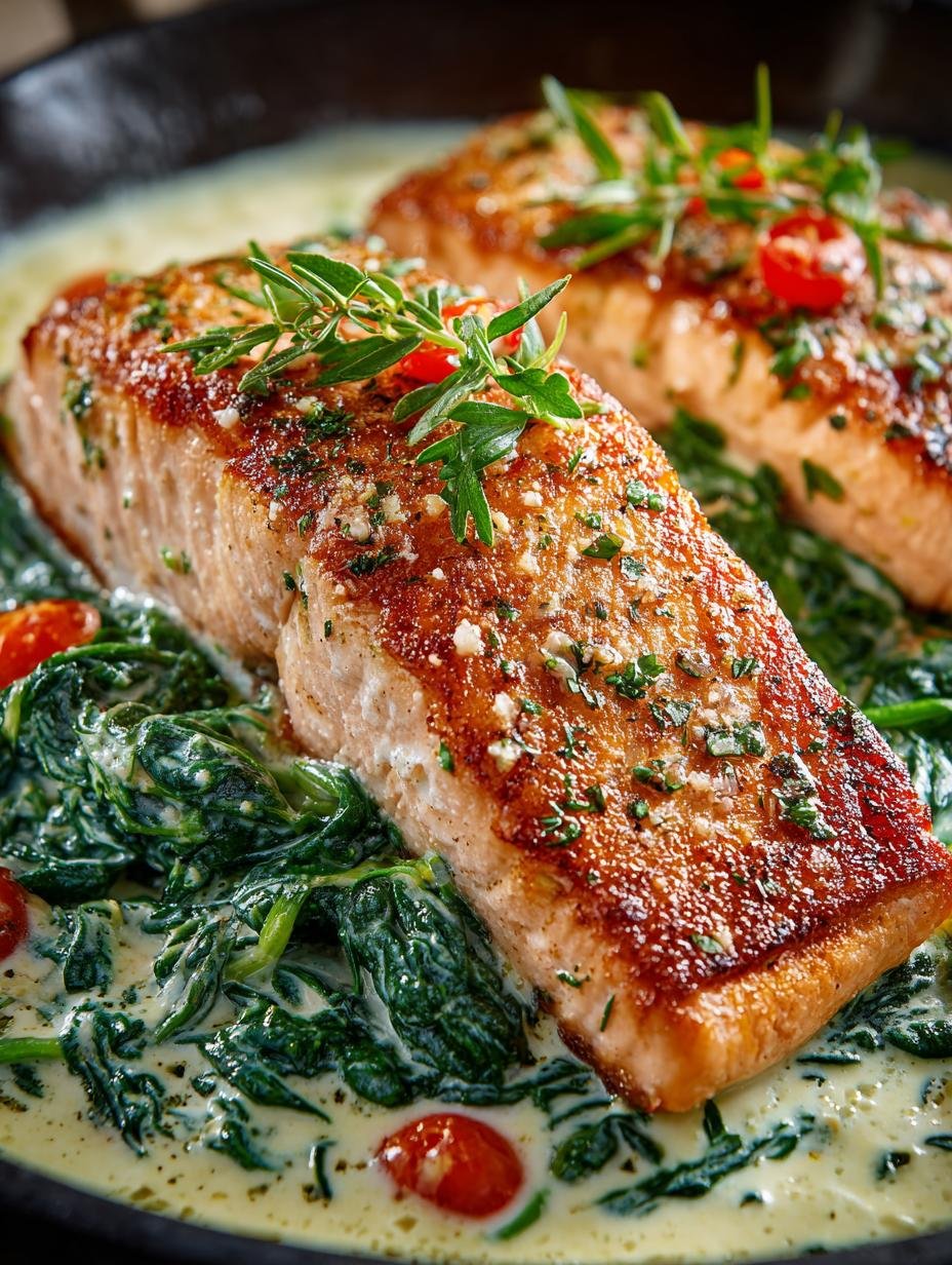 Creamy Spinach Salmon: 7 Irresistible Secrets Revealed - Creamy Spinach Salmon - main visual representation