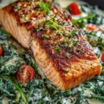 Creamy Spinach Salmon