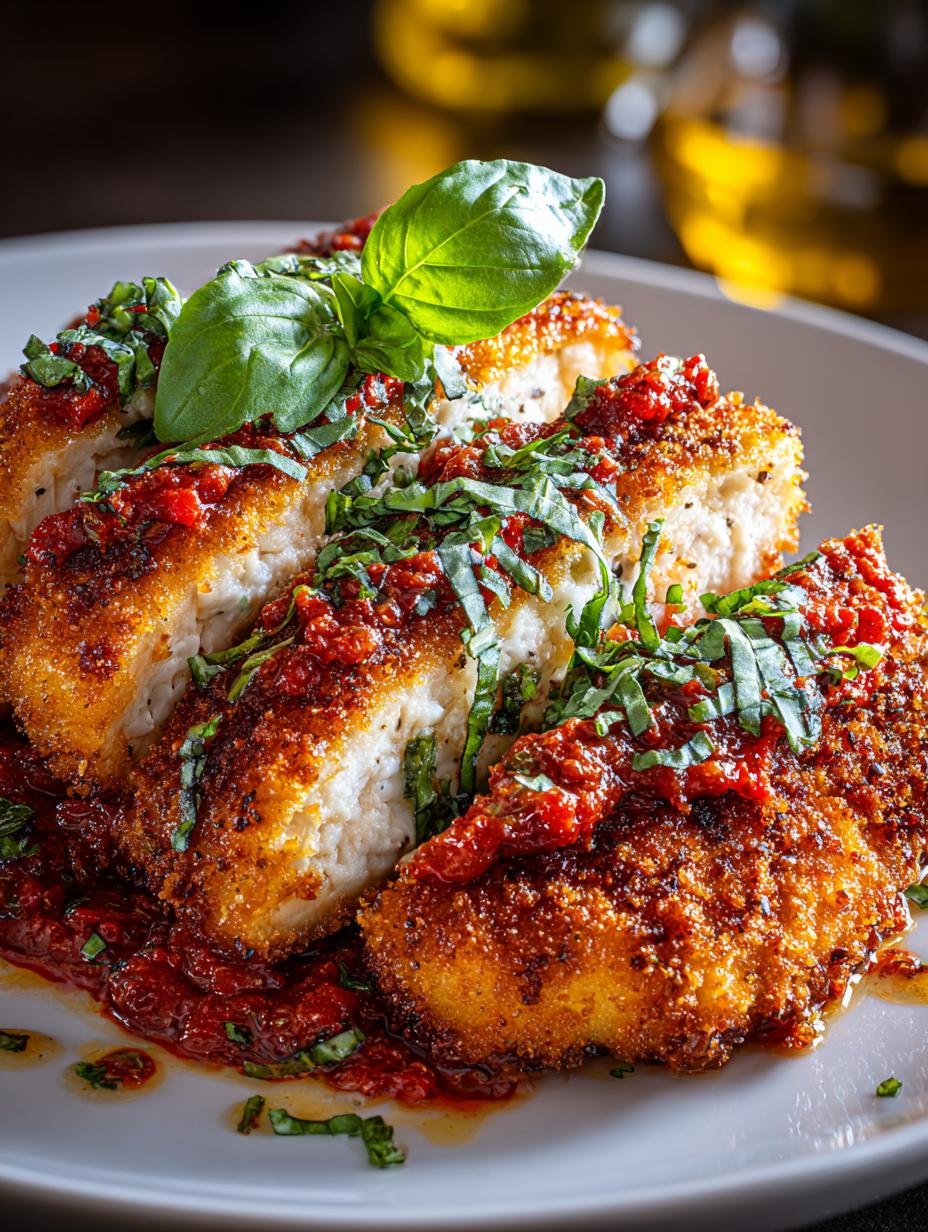 Crispy Chicken Parmesan: 7 Steps to Perfection 2 Crispy Chicken Parmesan: 7 Steps to Perfection - Crispy Chicken Parmesan - main visual representation