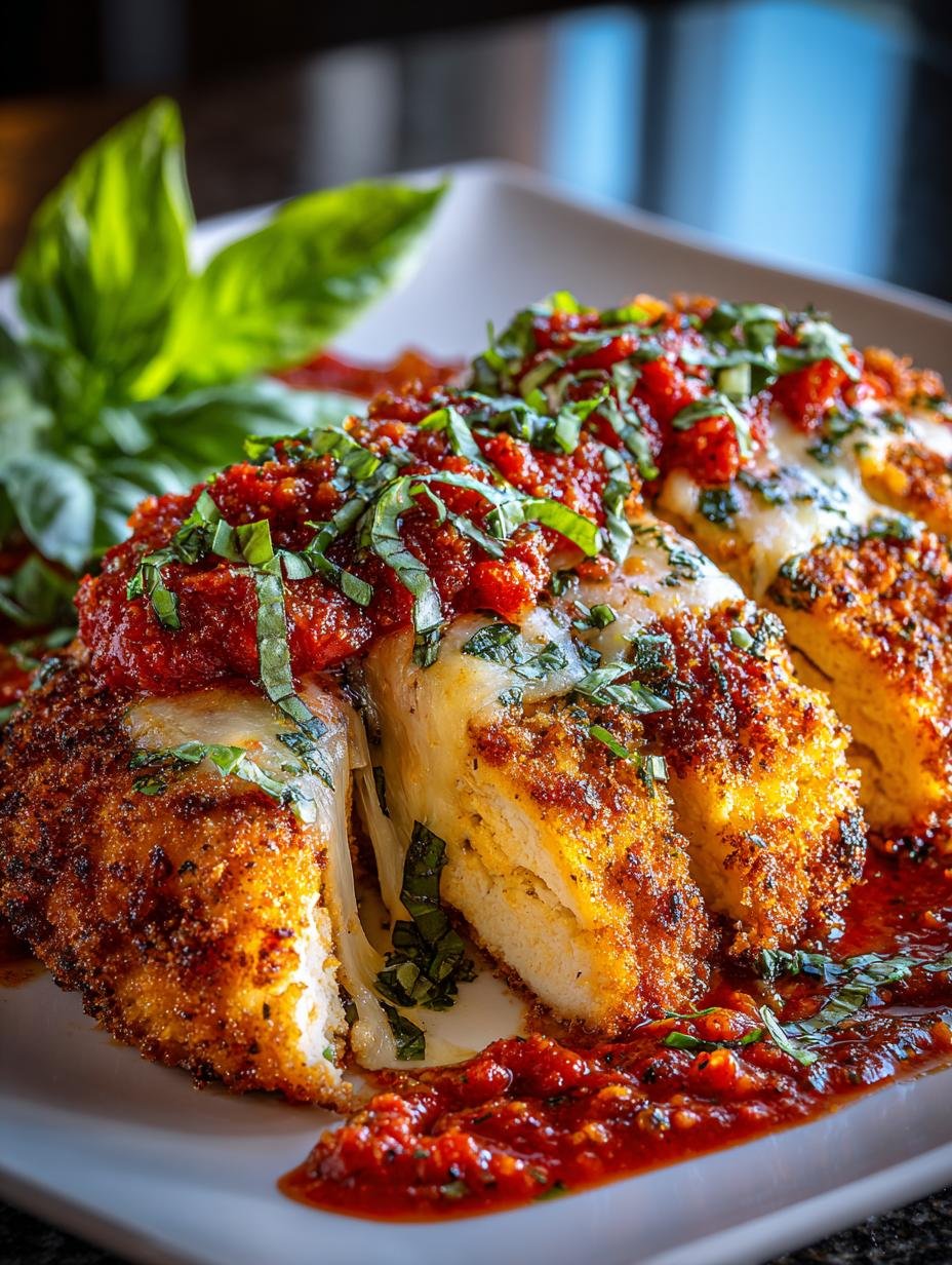 Crispy Chicken Parmesan: 7 Steps to Perfection 3 Crispy Chicken Parmesan: 7 Steps to Perfection - Crispy Chicken Parmesan - additional detail