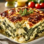 Feta Spinach Casserole