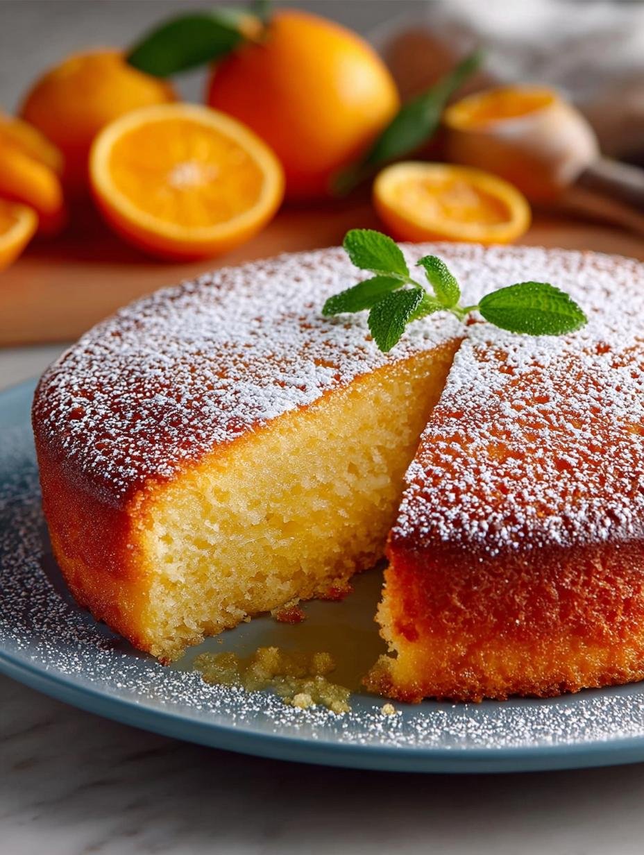 Moist Orange Olive Oil Cake: A 5-Star Dessert Delight 1 Orange Olive Oil Cake