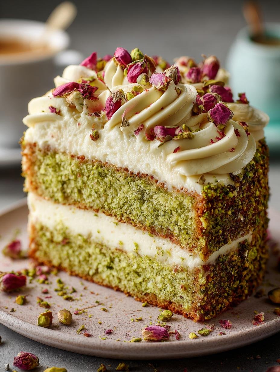 Pistachio Rose Cake: 5 Reasons to Savor This Delight 1 Pistachio Rose Cake