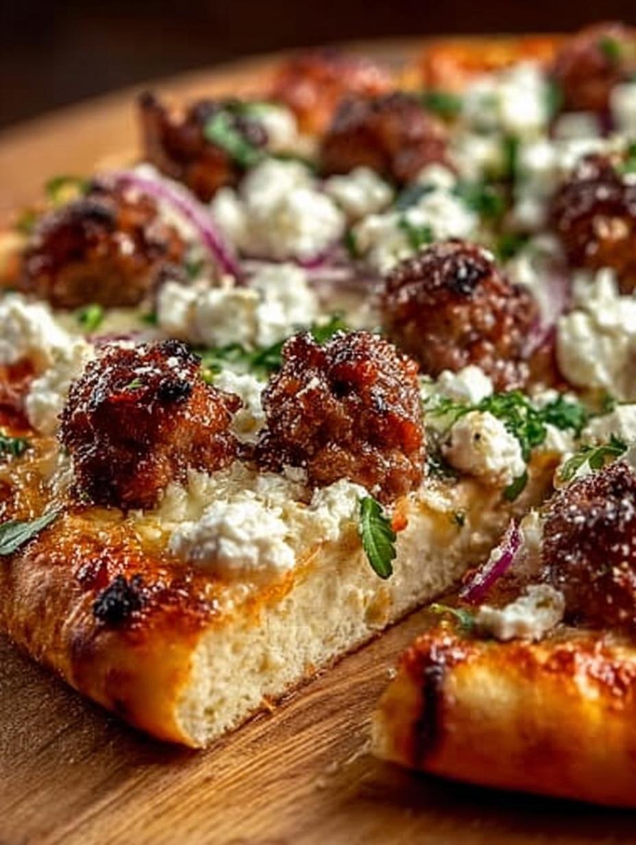 Delicious Sausage Feta Pizza: 5 Amazing Variations - Sausage Feta Pizza - main visual representation