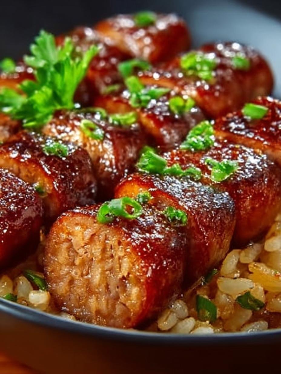 Sweet Tangy BBQ Sausage Rice: A Flavorful Delight 2 Sweet Tangy BBQ Sausage Rice: A Flavorful Delight - Sweet Tangy Bbq Sausage - main visual representation