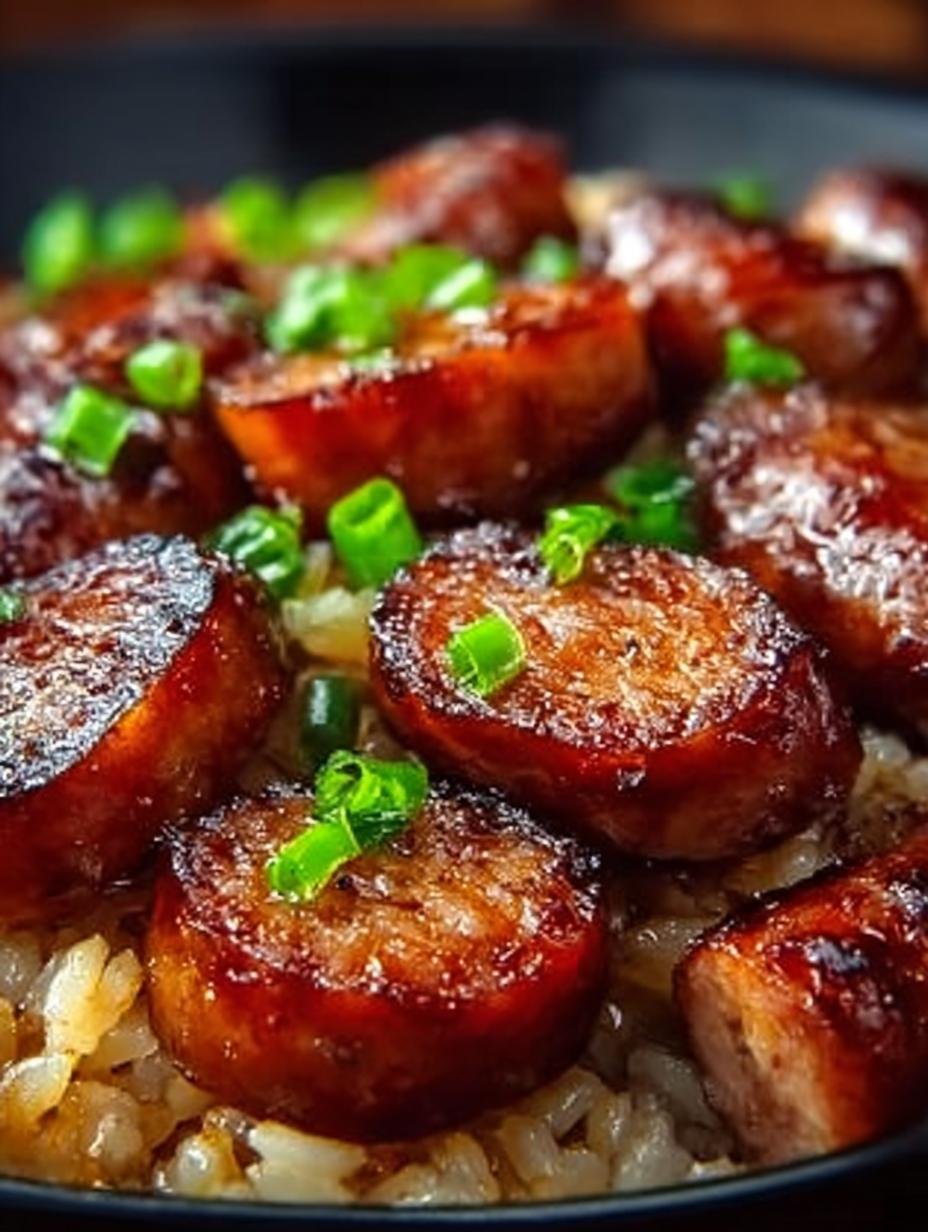 Sweet Tangy BBQ Sausage Rice: A Flavorful Delight 3 Sweet Tangy BBQ Sausage Rice: A Flavorful Delight - Sweet Tangy Bbq Sausage - additional detail