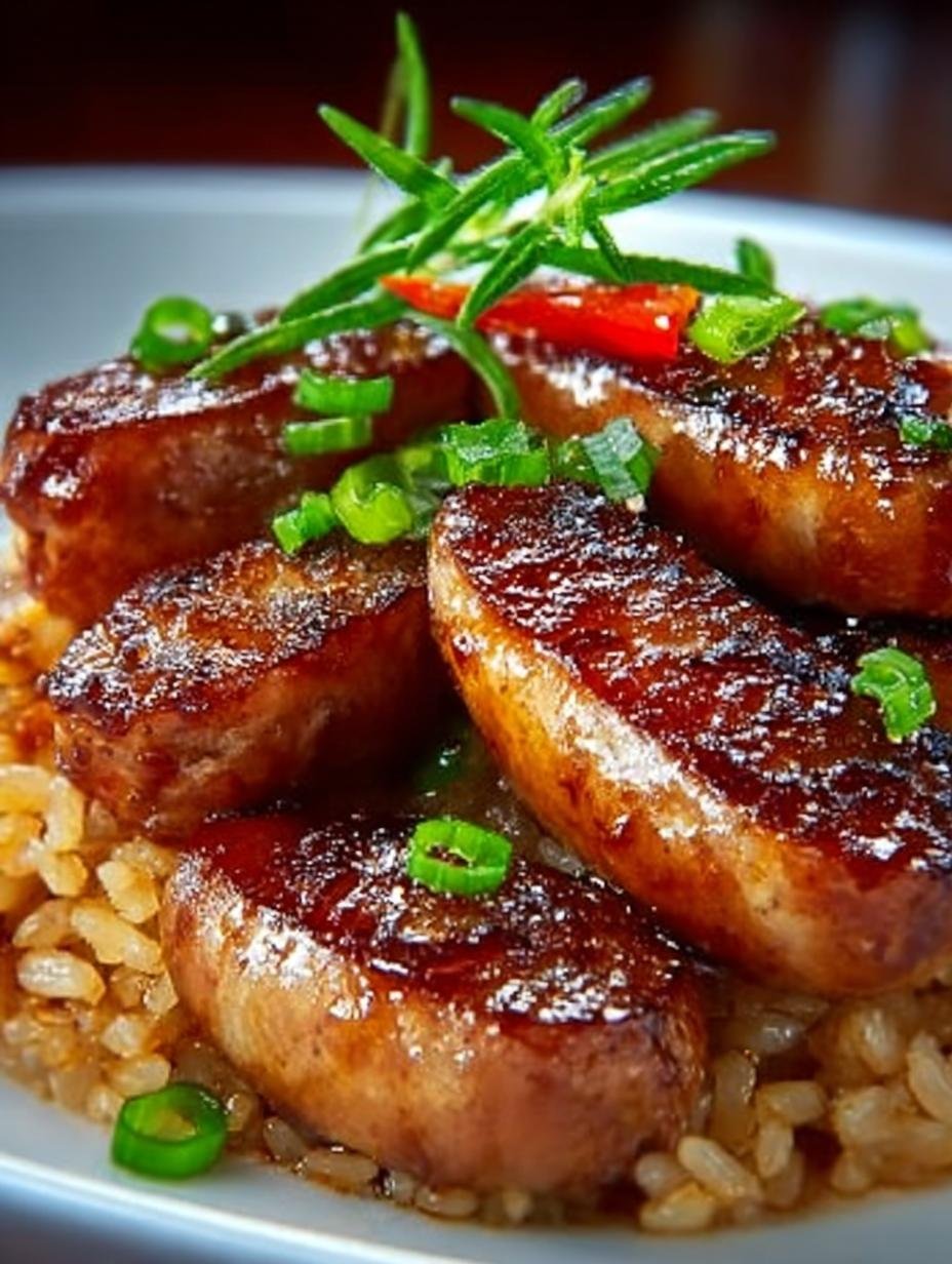 Sweet Tangy BBQ Sausage Rice: A Flavorful Delight 1 Sweet Tangy Bbq Sausage
