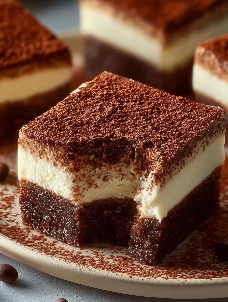 Tiramisu Brownies: 5 Reasons You’ll Love This Dessert 3 Tiramisu Brownies: 5 Reasons You’ll Love This Dessert - Tiramisu Brownies - additional detail