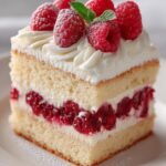 Delicious Vanilla Raspberry Layer Cake Recipe 4 Vanilla Raspberry Layer Cake