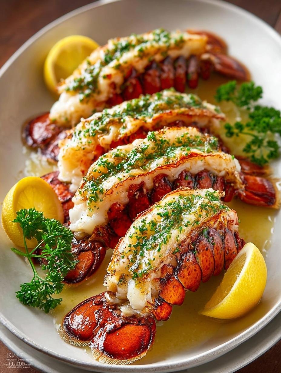 Garlic Lemon Butter Lobster