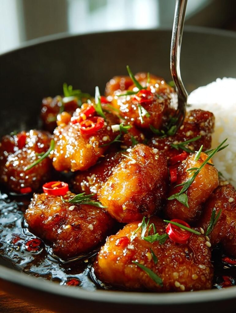Honey Garlic Chicken Stir