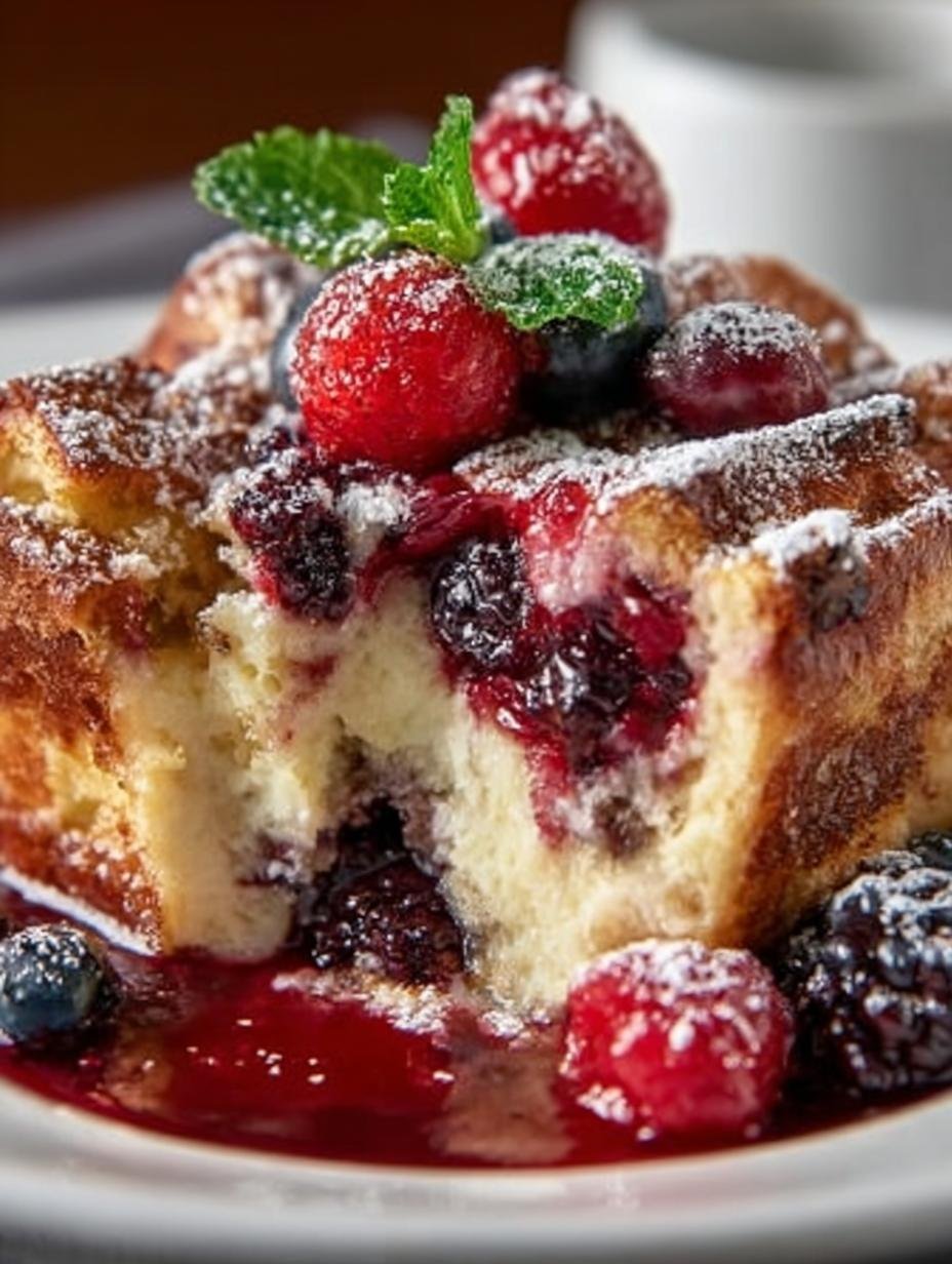 Mixed Berry Bread Pudding: 7 Irresistible Variations 1 Mixed Berry Bread Pudding