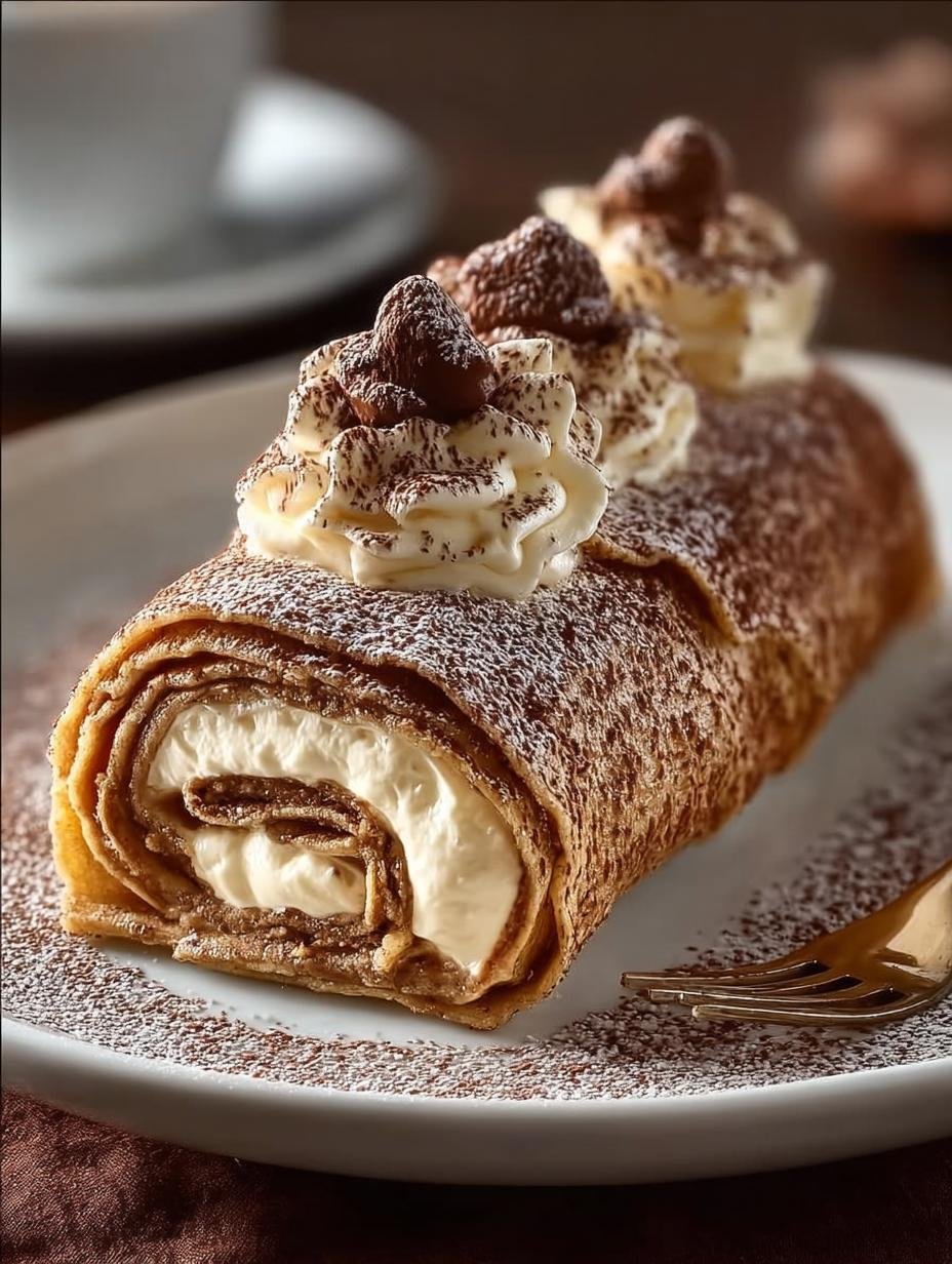 Tiramisu Crepe Rolls: 5 Irresistible Layers of Delight 1 Tiramisu Crepe Rolls