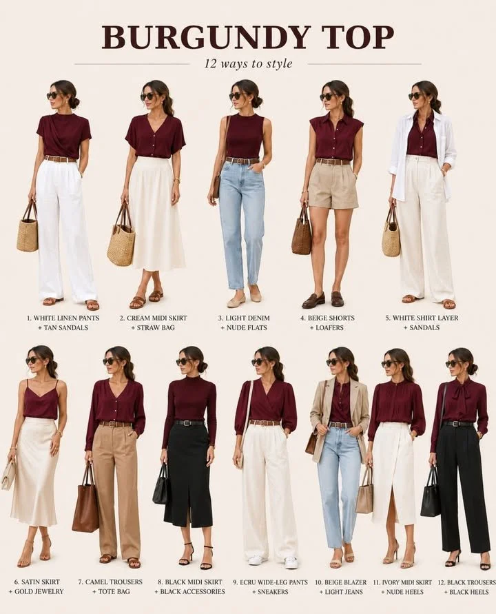 Burgundy Fashion: Elevate Any Outfit with the Rich, Classy Color 2 Burgundy Fashion: Elevate Any Outfit with the Rich, Classy Color