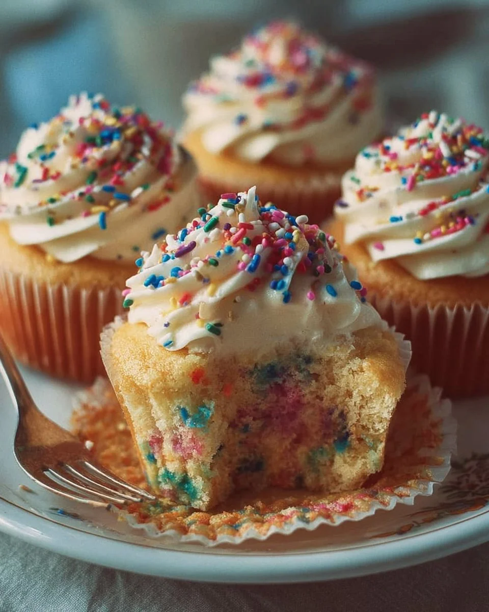 Confetti Cupcakes