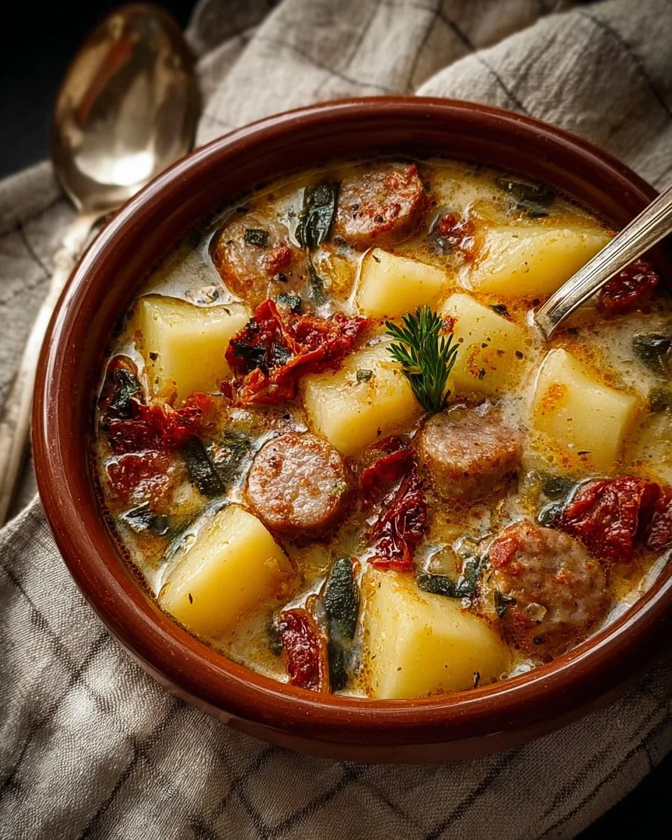 Creamy Italian Sausage and Potato Soup