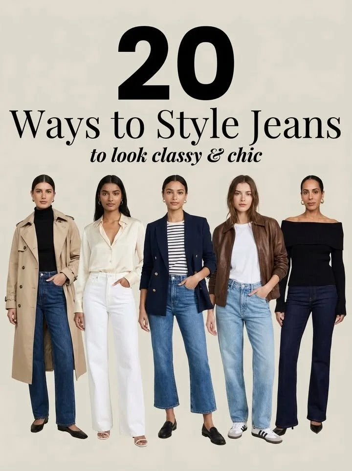 Elevate Jeans: How to Pair Denim for a Polished Look