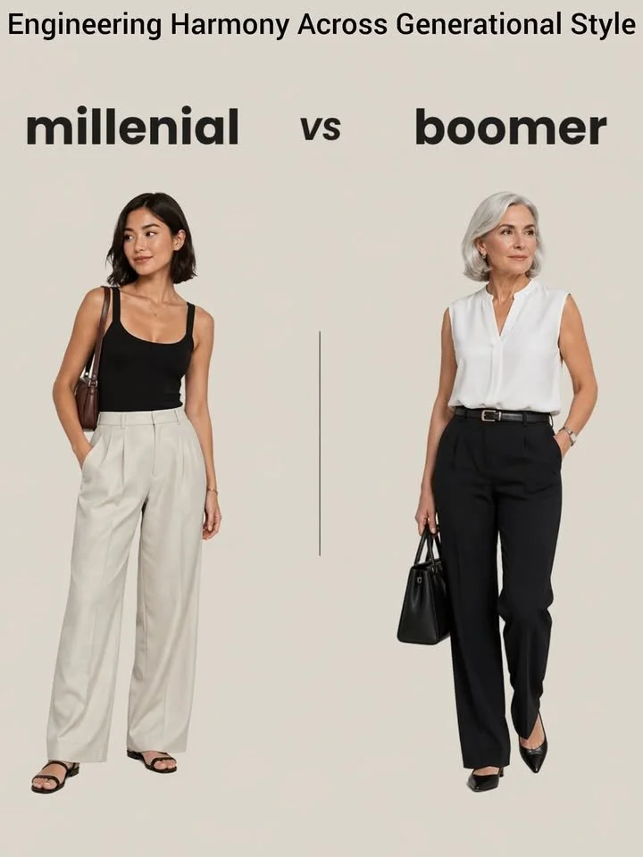 Generational Fashion: Millennial vs Boomer Style 2 Generational Fashion: Millennial vs Boomer Style