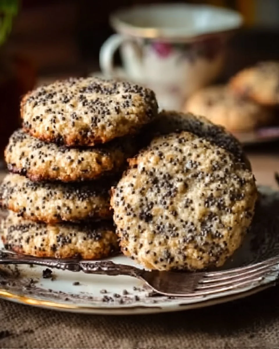 Greek Yogurt Cookies with Chia Seeds 1 Greek yogurt cookies with chia seeds on a baking tray