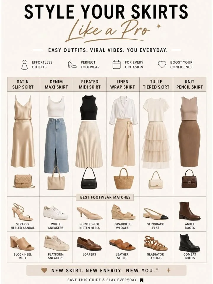 How to Style Skirts: Easy Ways to Change Your Outfit 1 Woman showcasing various ways to style skirts for different occasions.