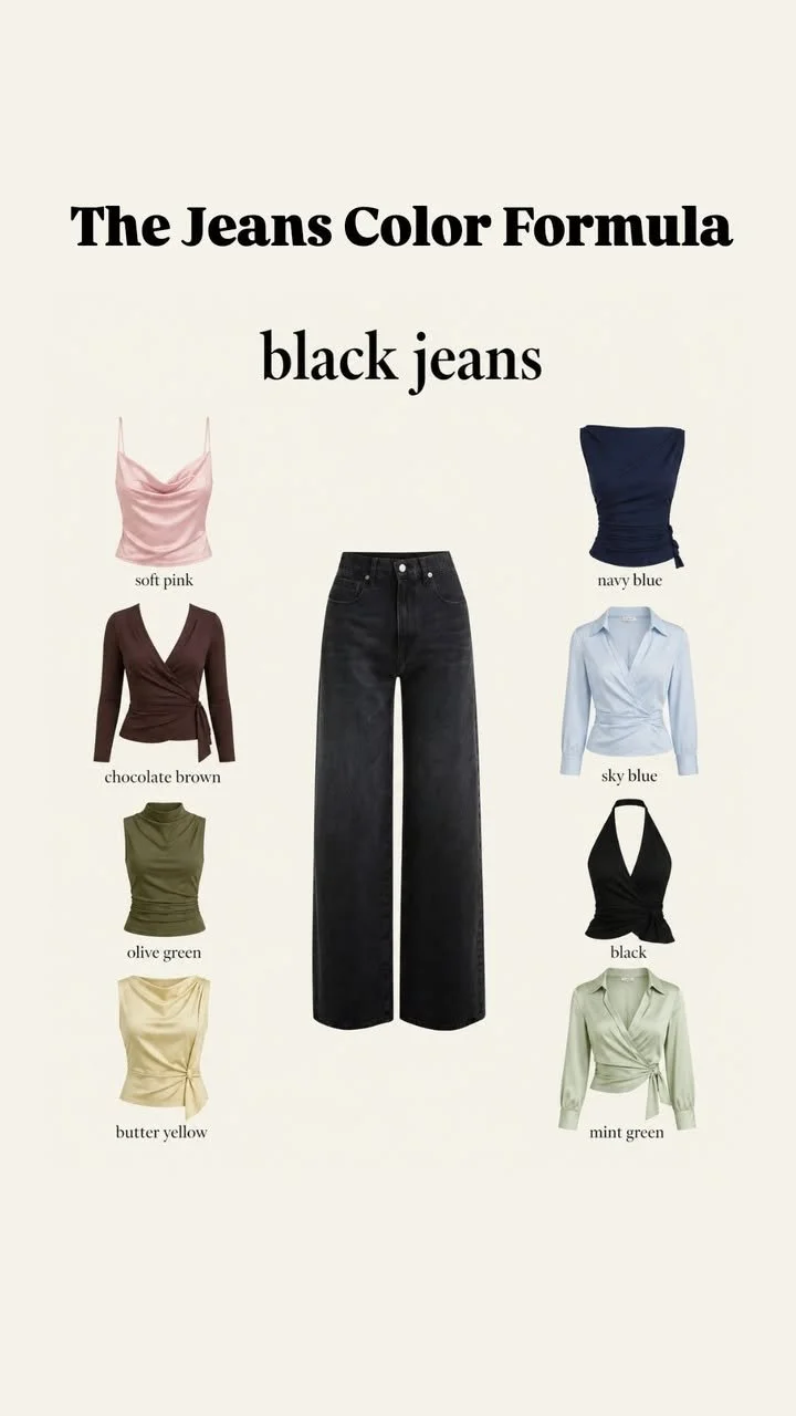 Outfit Color Formulas That Always Work 2 Outfit Color Formulas That Always Work