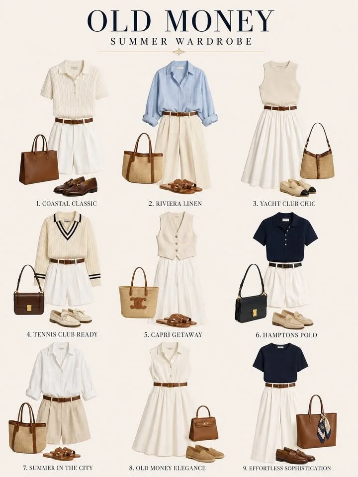 Quiet Luxury: Timeless Old Money Summer Wardrobe Essentials 2 Quiet Luxury: Timeless Old Money Summer Wardrobe Essentials