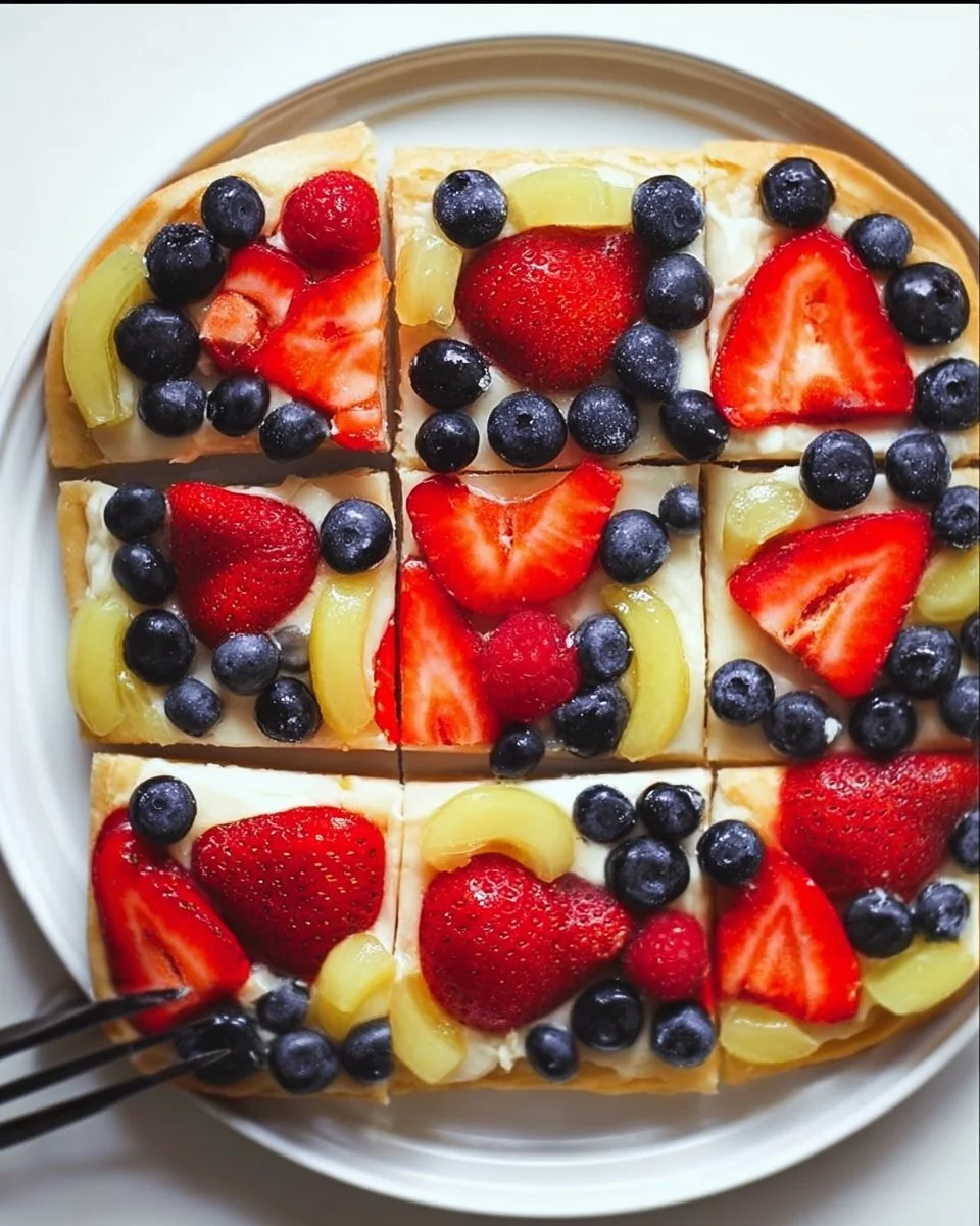 Simple Fruit Pizza